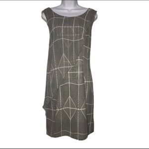 Marciano Dress with Draped Chiffon Detail M